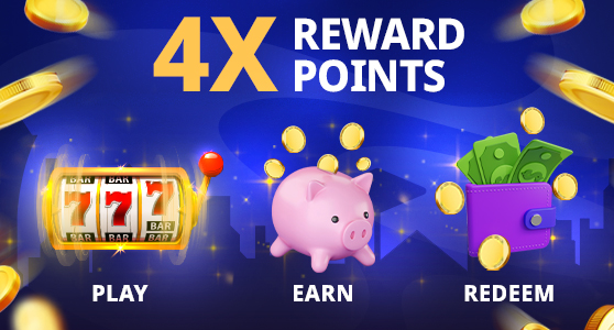 4X Rewards Points